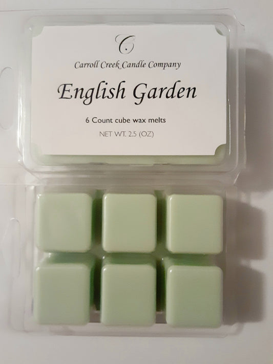 English Garden wax melts 6 cube