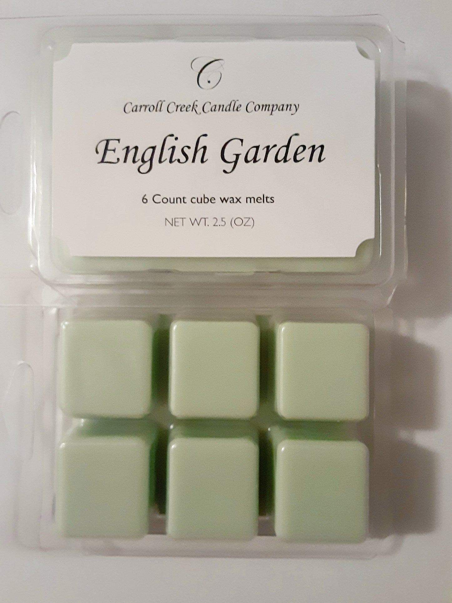 English Garden wax melts 6 cube
